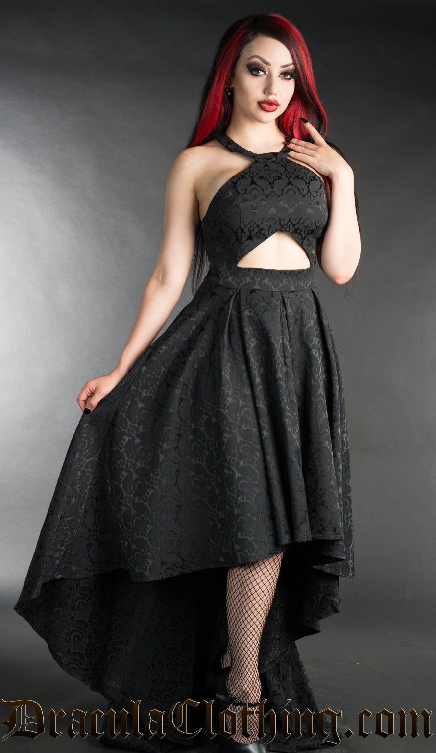 Brocade Evening Dress – DraculaClothing