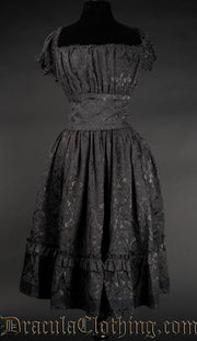 Brocade Gothabilly Dress