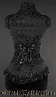 Brocade Laced Blouse