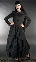 Brocade Ruffle Coat
