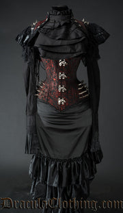 Spiked Red Bolero