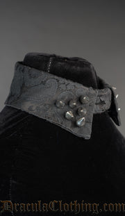 Brocade Spiked Choker