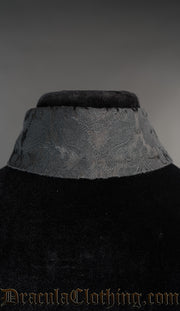 Brocade Spiked Choker