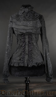 Brocade Victorian Blouse