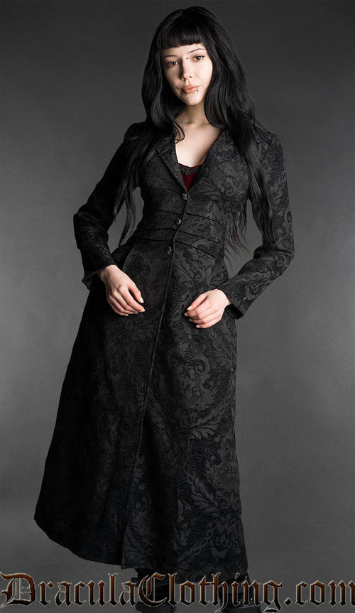 Brocade Victorian Gothic Coat