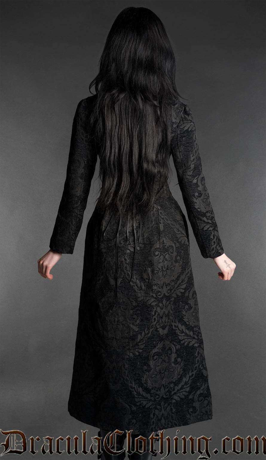 Brocade Victorian Gothic Coat