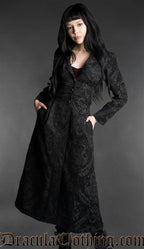 Brocade Victorian Gothic Coat