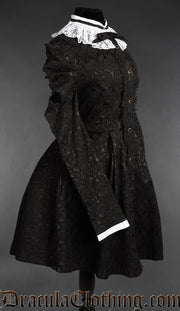 Brocade Victorian Shirtdress