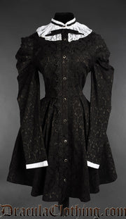 Brocade Victorian Shirtdress