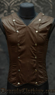 Brown Cotton V-Shaper 