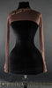 Brown Skinnyfit Button Shrug