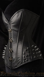 Hip Clasp Spike Corset
