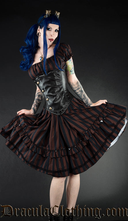 Steampunkabilly dress