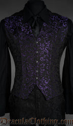 Classic Amethyst Corset Vest