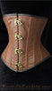 Classic Leather Steampunk Clasp Corset