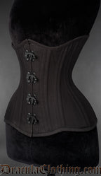 Cotton Black Clasp Extreme Waist Corset