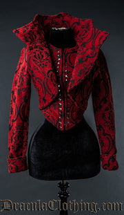 Crimson Evil Queen Jacket