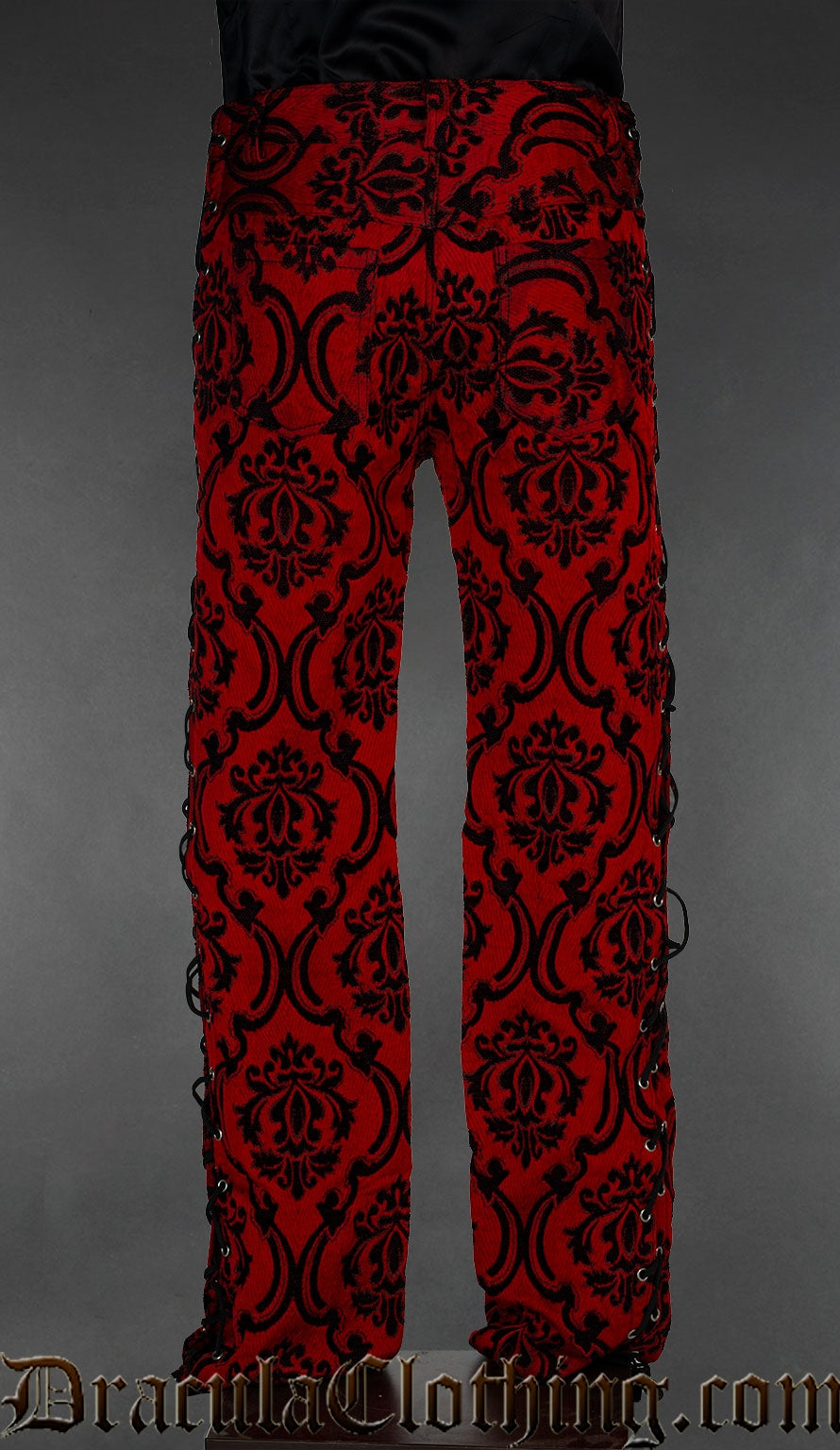Crimson Laced Pants