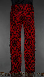 Crimson Laced Pants