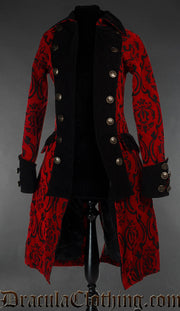 Crimson Pirate Princess Coat