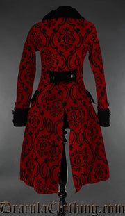 Crimson Pirate Princess Coat