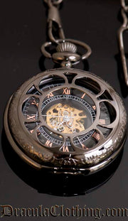 Dark Retro Pocket Watch