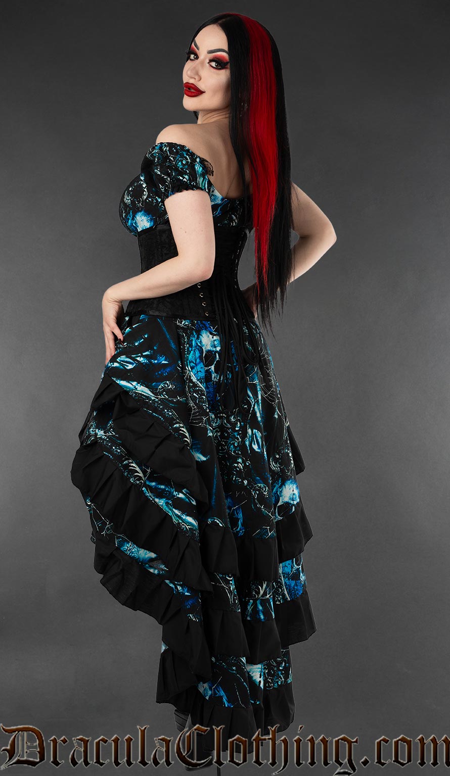 Dead Pirate Layer Bustle Skirt