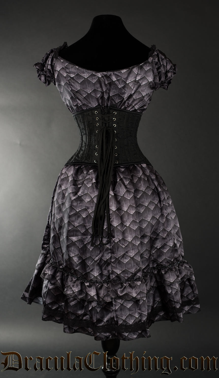 Dragon Scale Gothabilly Dress