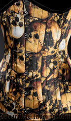Skull Extreme Waist Corset