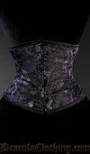 Purple Brocade Dragon Waist Cincher