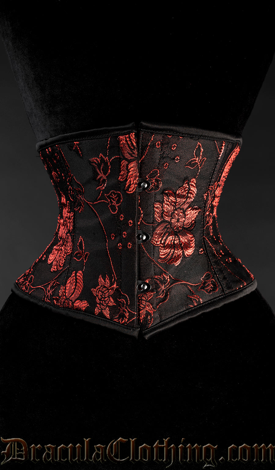 Red Floral Waist Cincher