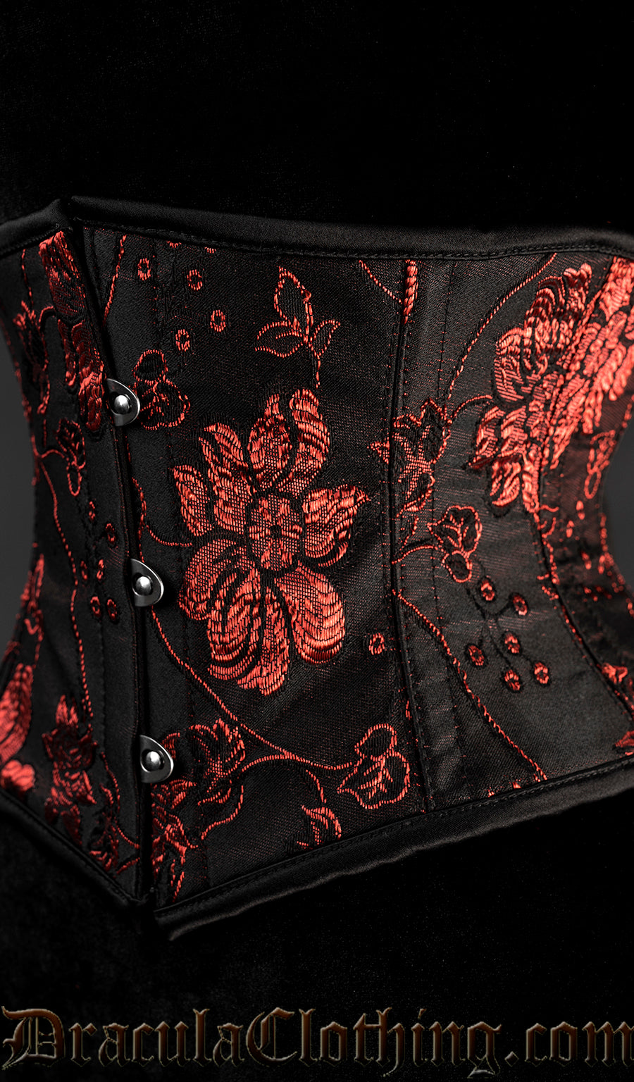 Red Floral Waist Cincher