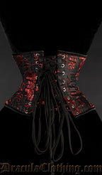 Red Floral Waist Cincher