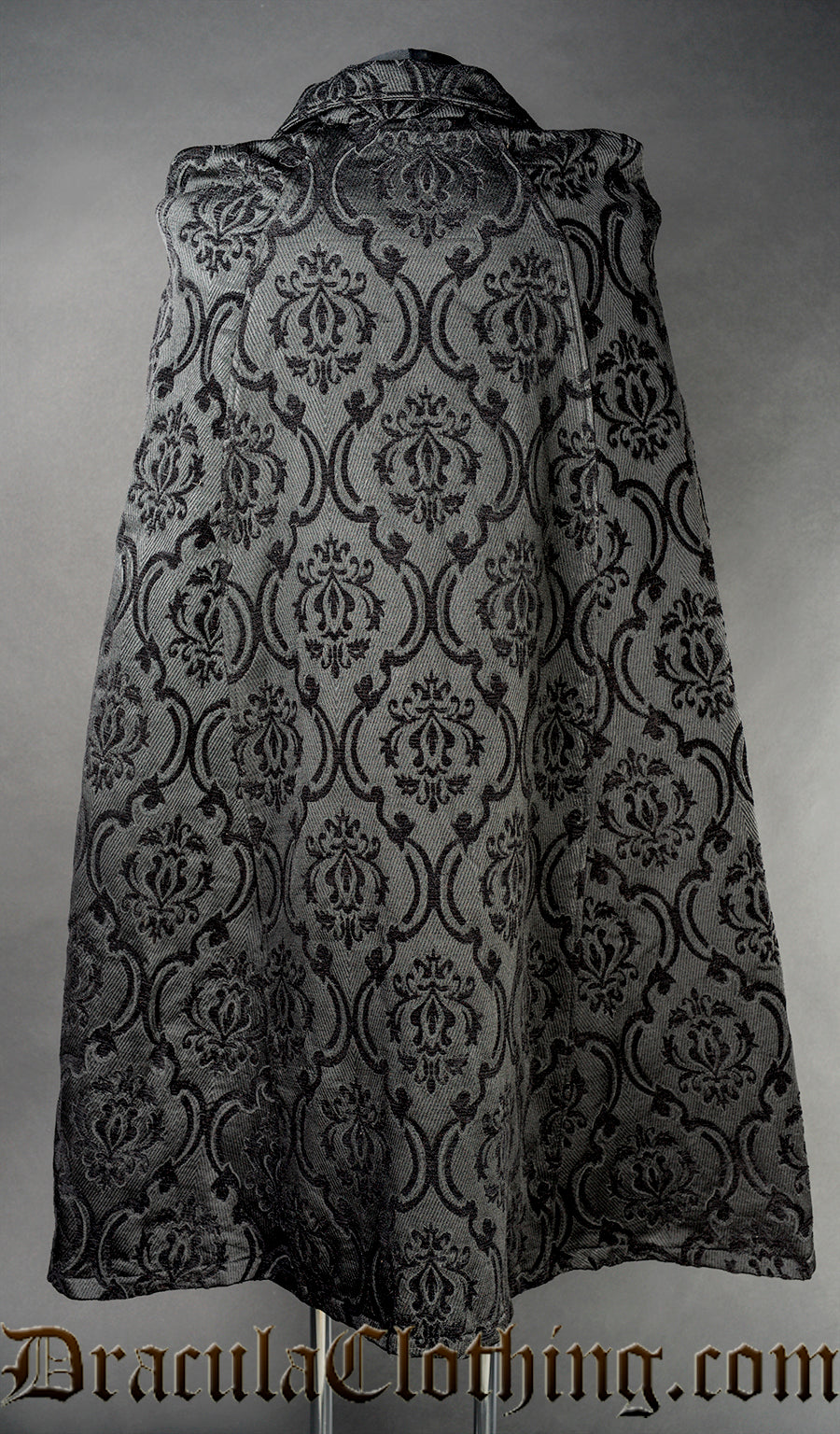 Black Brocade Male Cape