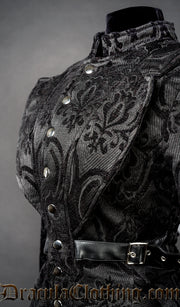 Black Brocade Vendetta Jacket