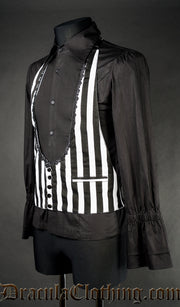 Black and White Waistcoat