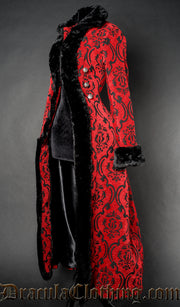 Crimson Shieldmaiden Coat