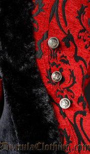 Crimson Shieldmaiden Coat