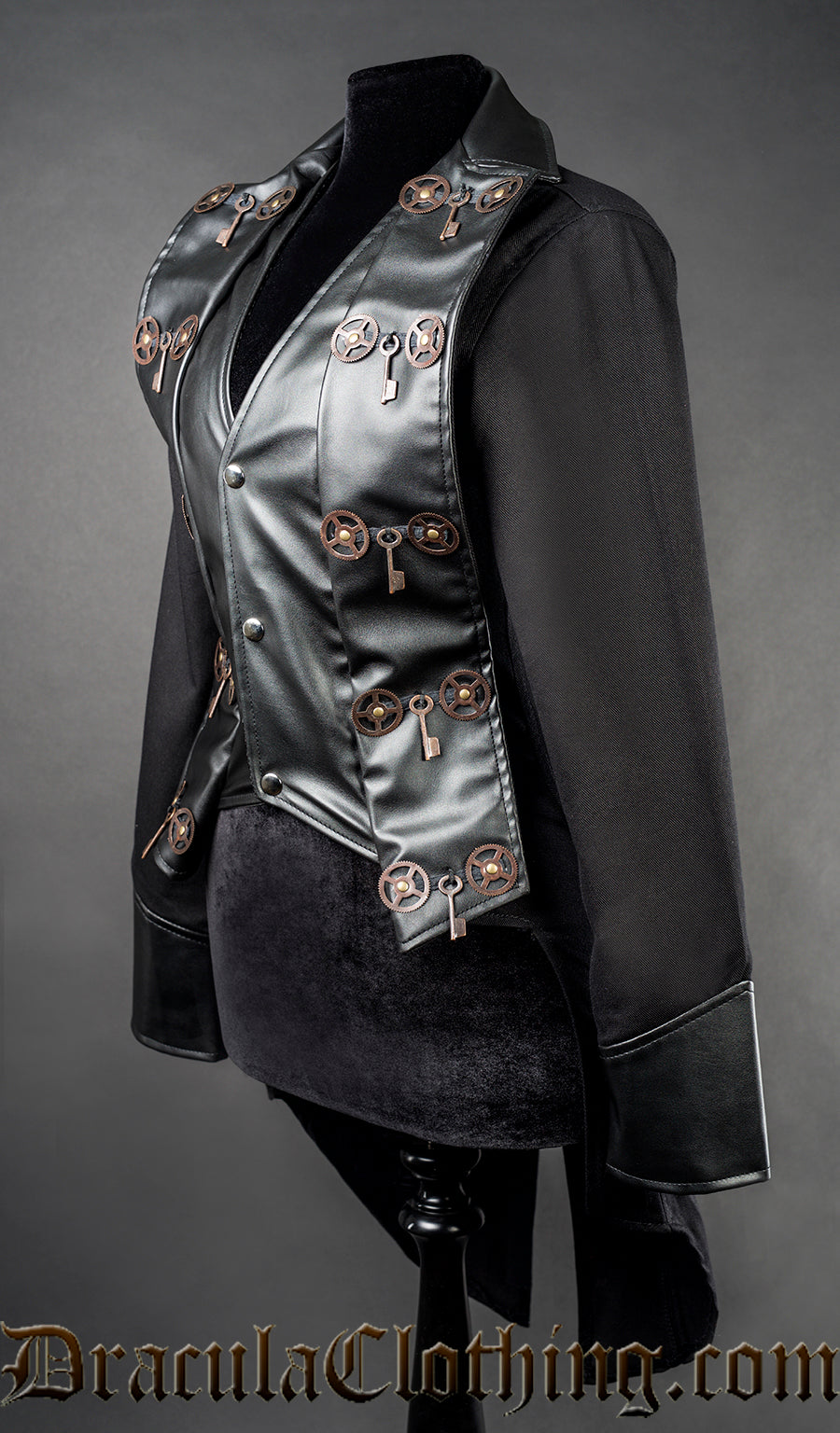 Key tailcoat jacket – DraculaClothing