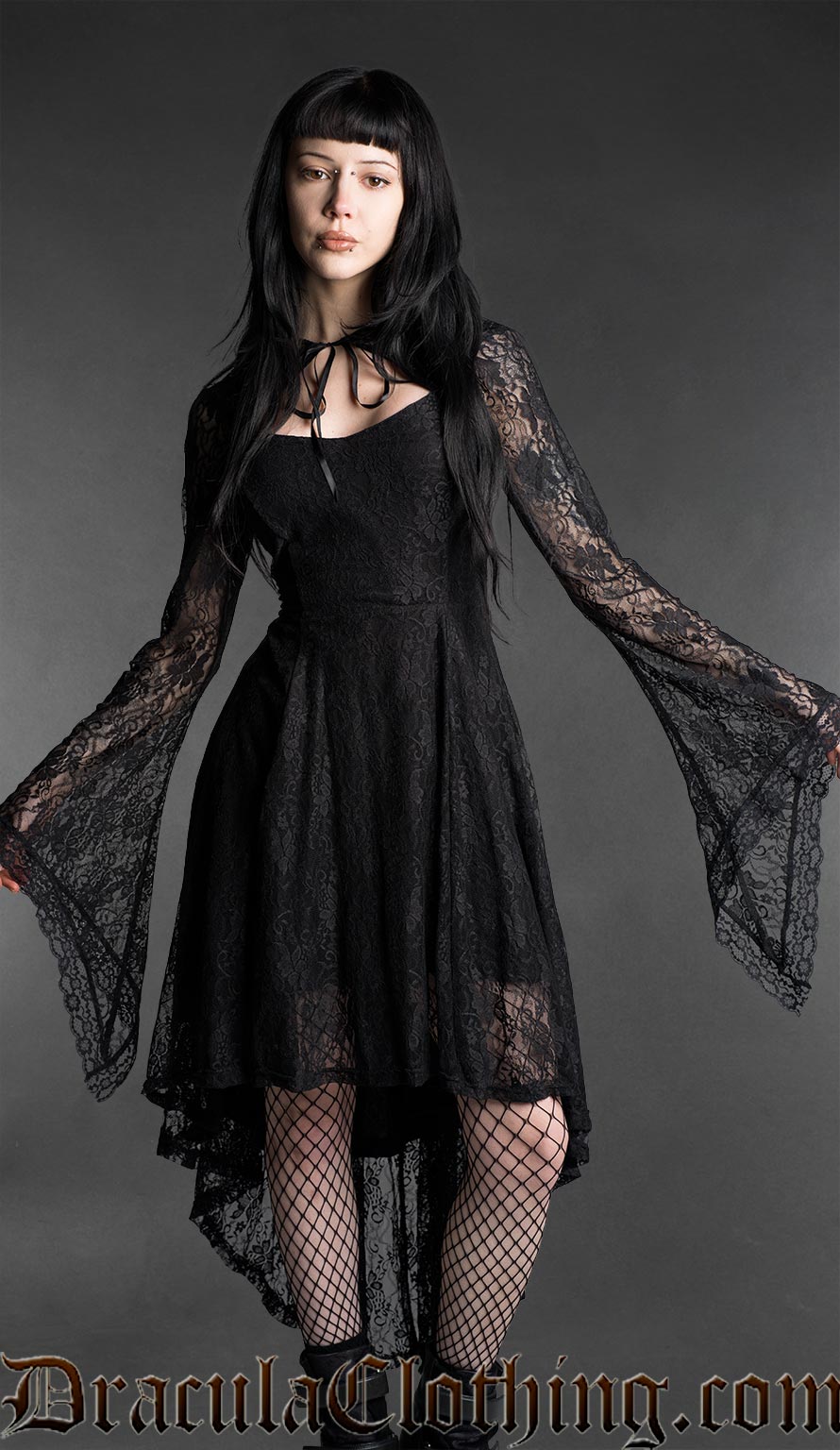 Elegance High Low Lace Dress