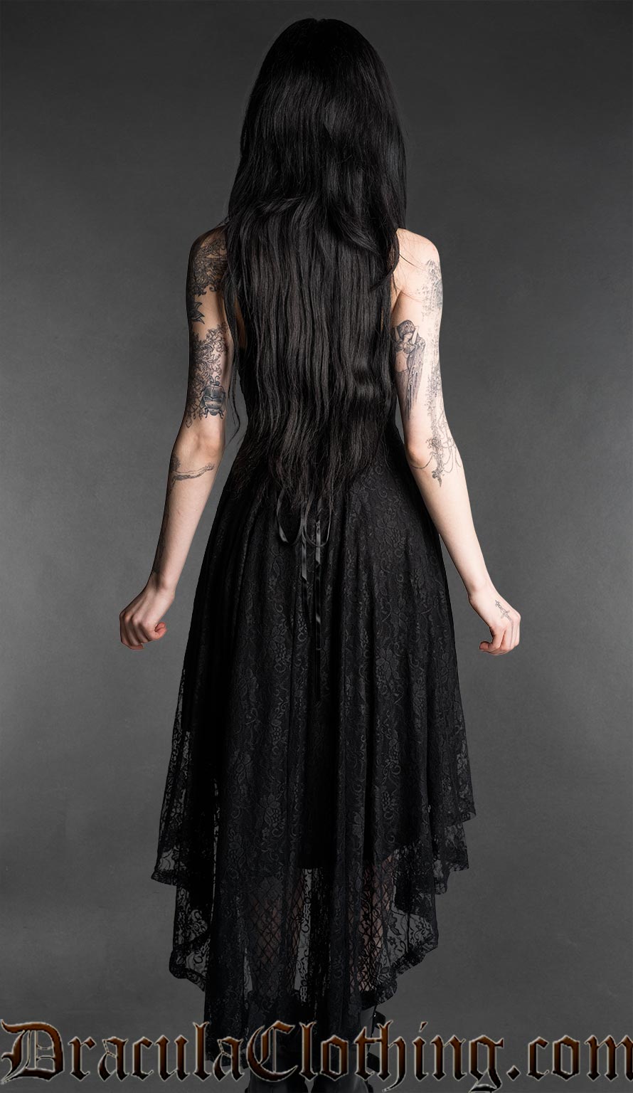 Elegance High Low Lace Dress M/L Elegance High Low Lace Dress M/L