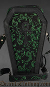 Emerald Ankh Coffin Bag