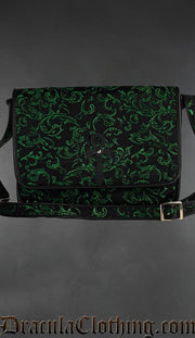 Emerald Ankh Shoulder Bag