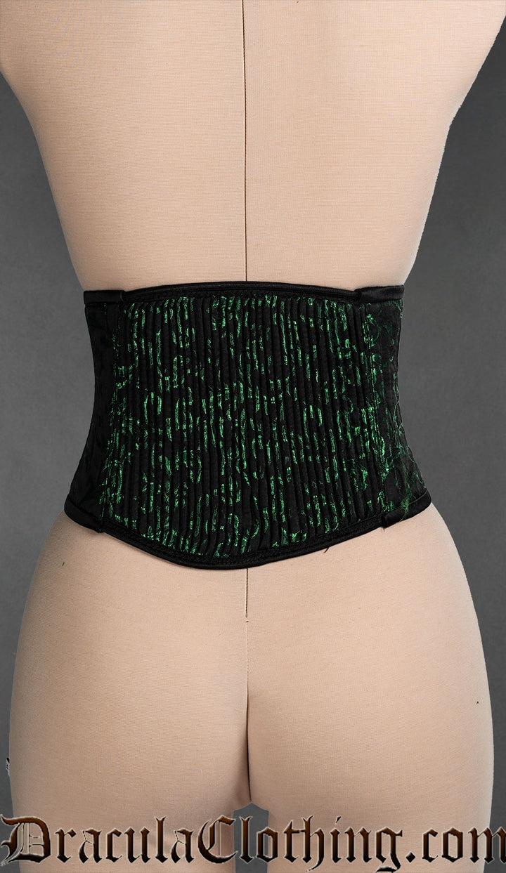Emerald Laceless Corset