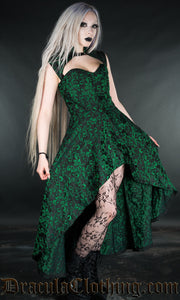 Emerald Steel Choker Dress