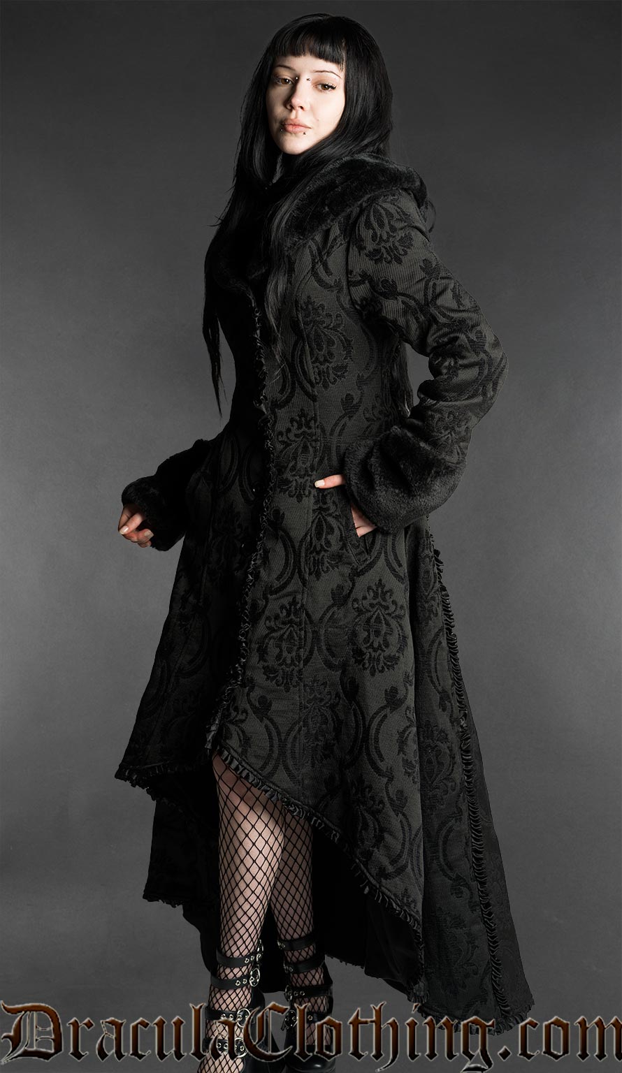Black Evil Princess Coat