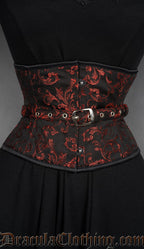 Fan Lacing Ruby Waist Cincher