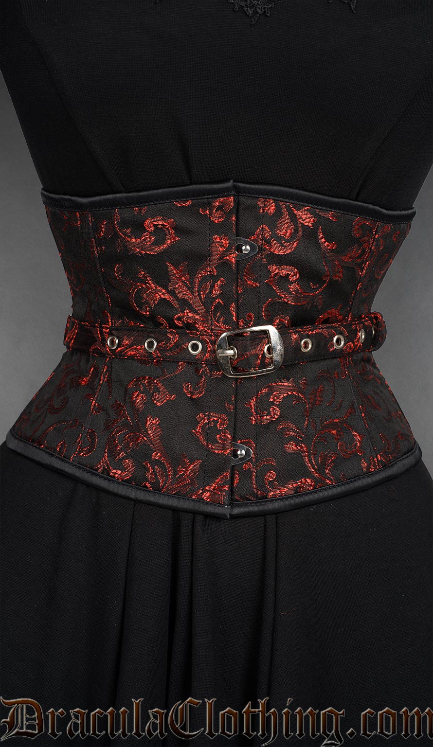 Fan Lacing Ruby Waist Cincher