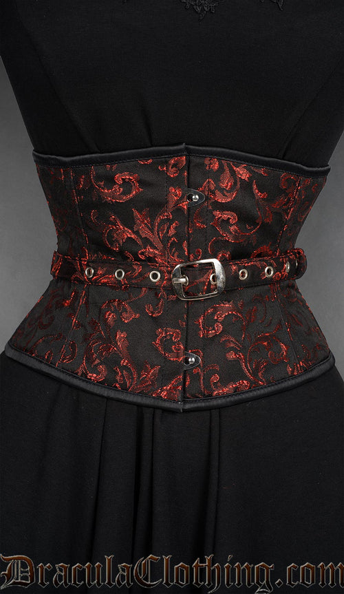 Fan Lacing Ruby Waist Cincher