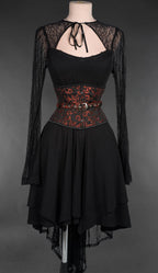 Fan Lacing Ruby Waist Cincher